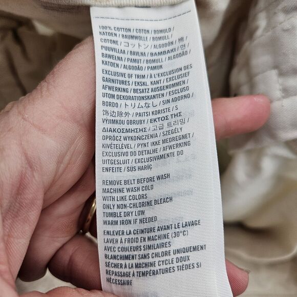 Stanley 100% Nylon Tan Cargo Utility Outdoors Gorpcore Shorts Size Medium - Picture 5 of 6